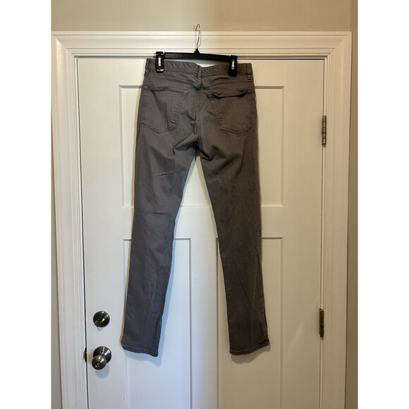 Johnnie O 5 Pocket Stretch Gray Denim Golf Pants Casual Jeans Size 32x34 Grey - Picture 7 of 7